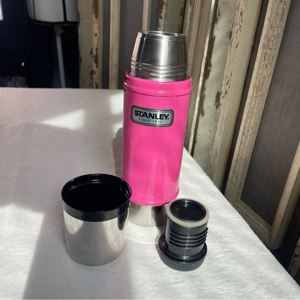Stanley Vibrant Pink Stainless Steel Bottle - Picture 5 of 7
